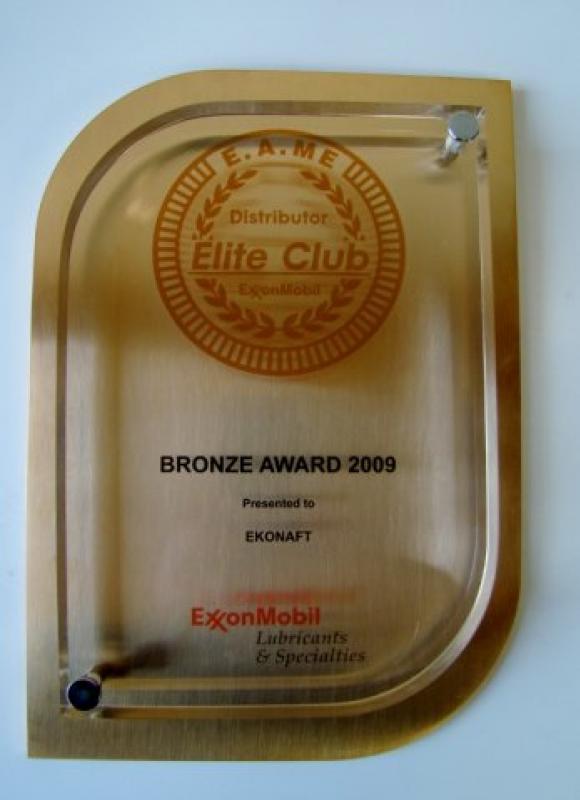 Brązowy medal w roku 2009