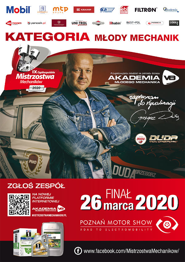 IX Ogólnopolskie Mistrzostwa Mechaników – zgłoś udział